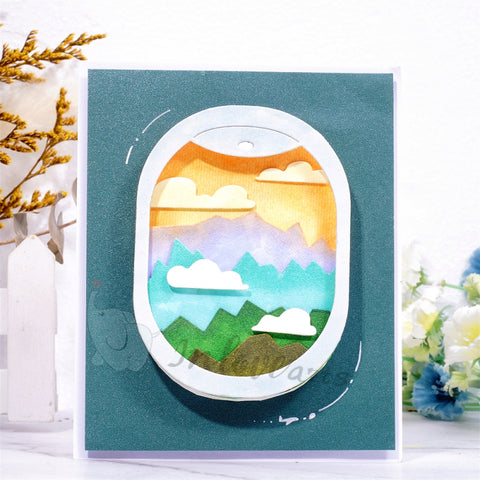 Inlovearts Airplane Cabin Cutting Dies