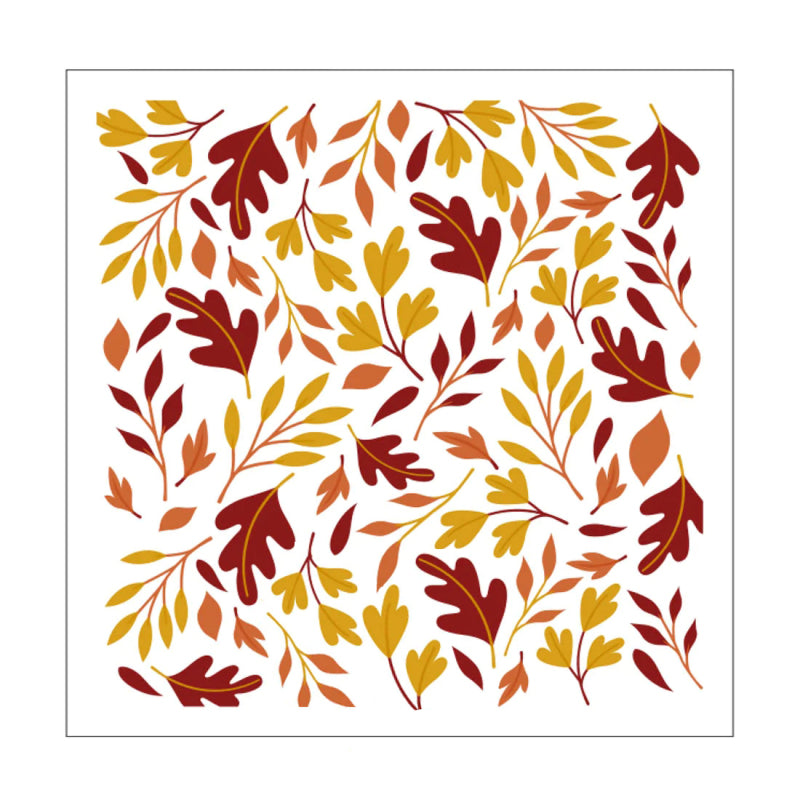 Inlovearts Autumn Leaves Painting Stencil