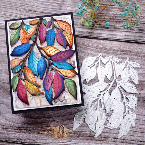 Inlovearts Autumn Leaves Set Cutting Dies