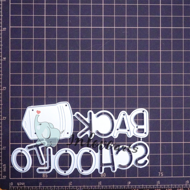 Inlovearts "BACK TO SCHOOL" Cutting Dies