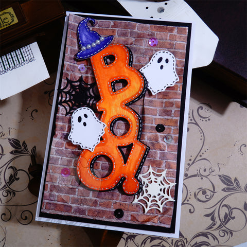 Inlovearts "BOO" and Little Ghost Cutting Dies