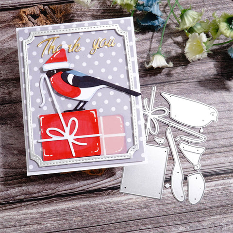 Inlovearts Bird Sending Gift Cutting Dies