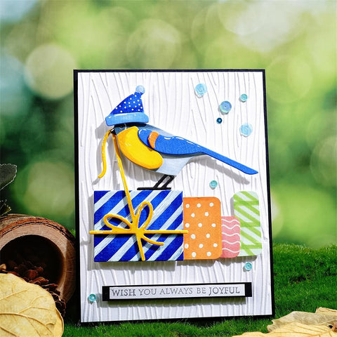 Inlovearts Bird Sending Gift Cutting Dies