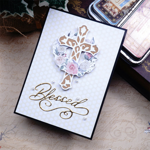 Inlovearts "Blessed" Word Cutting Dies