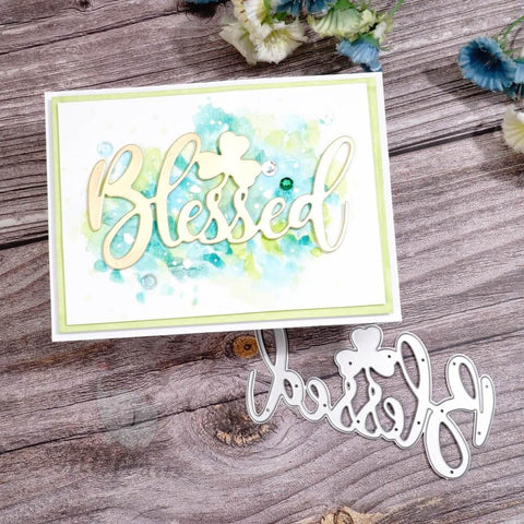 Inlovearts Blessed Word and Clover Cutting Dies