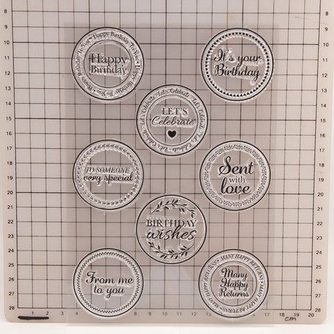 Inlovearts Blessing Tag Clear Stamps