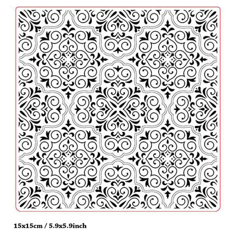 Inlovearts Bohemian Pattern Emboss Folder