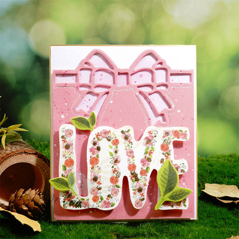 Inlovearts Bowknot Border Cutting Dies