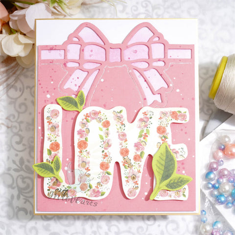 Inlovearts Bowknot Border Cutting Dies