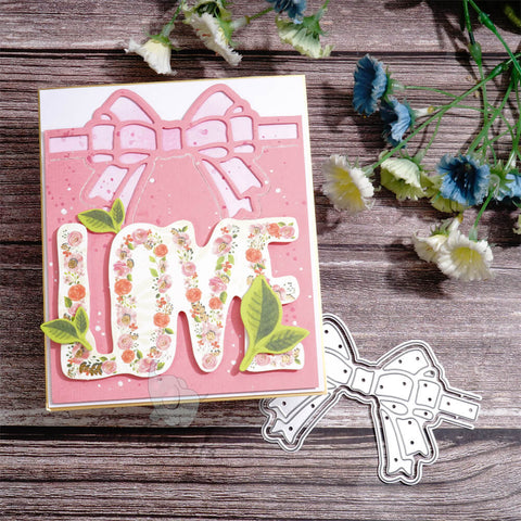 Inlovearts Bowknot Border Cutting Dies