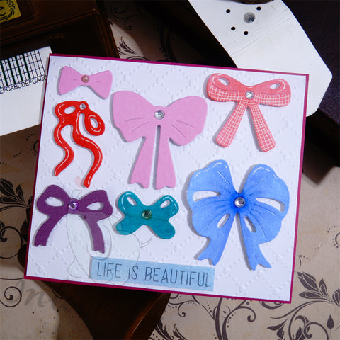 Inlovearts Bowknot Group Cutting Dies