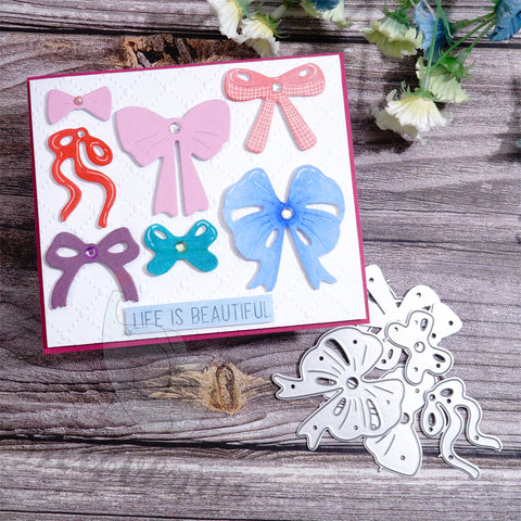 Inlovearts Bowknot Group Cutting Dies