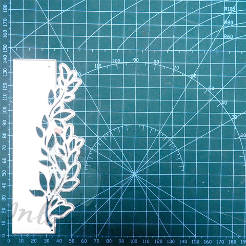 Inlovearts Branch of Leaf Border Cutting Dies