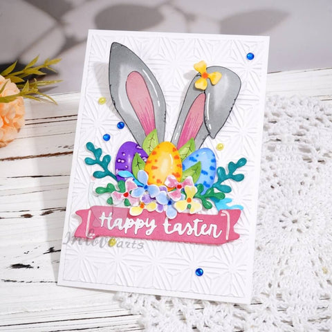 Inlovearts Bunny Ear and Eggs Cutting Dies