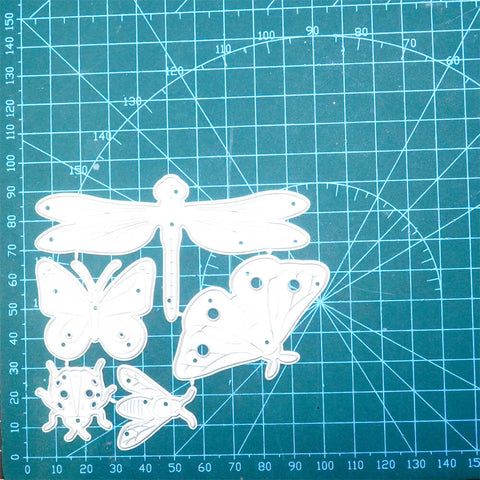 Inlovearts Butterfly & Dragonfly Cutting Dies