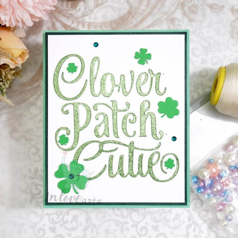 Inlovearts "CLOVER PATCH CUTIE" Cutting Dies