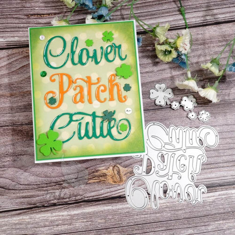 Inlovearts "CLOVER PATCH CUTIE" Cutting Dies