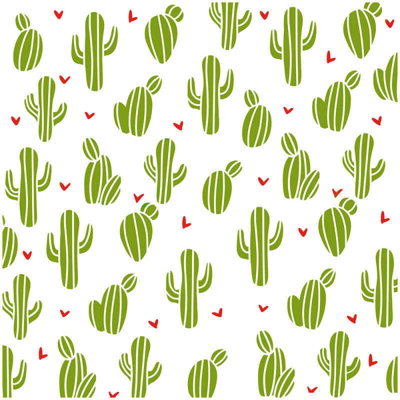 Inlovearts Cactus Painting Stencil