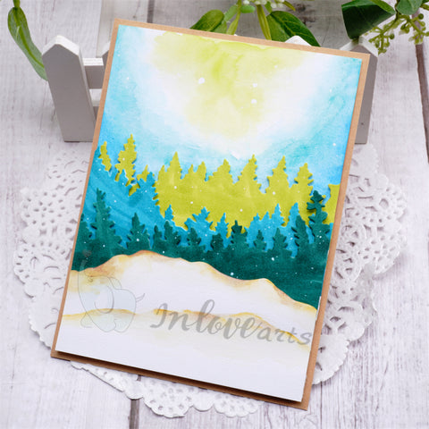 Inlovearts Cascading Forest Cutting Dies