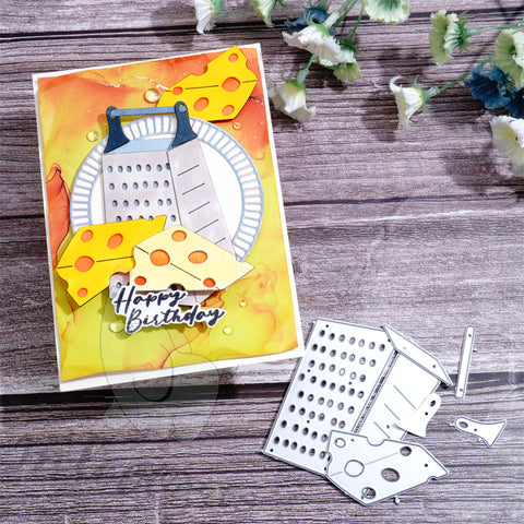 Inlovearts Cheese Grater Cutting Dies