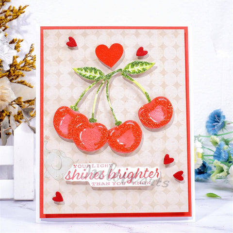 Inlovearts Cherry Cutting Dies