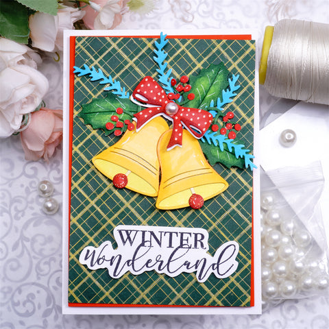 Inlovearts Christmas Bell Cutting Dies