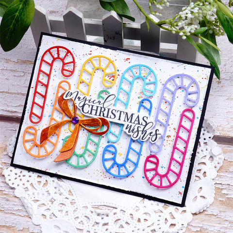Inlovearts Christmas Cane Cutting Dies