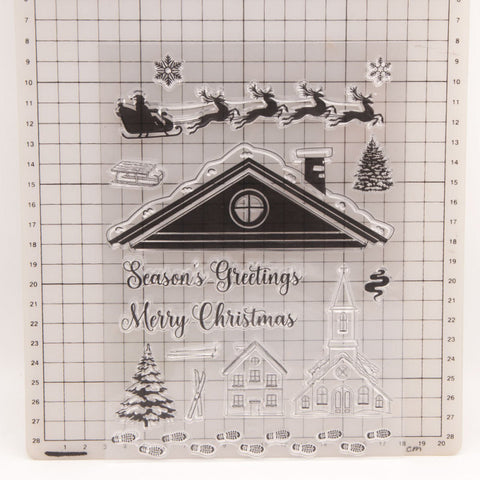 Inlovearts Christmas Classic Items Clear Stamps