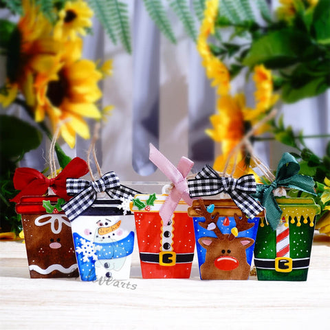 Inlovearts Christmas Coffee Cups Cutting Dies