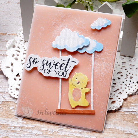Inlovearts Cloud Swing Cutting Dies