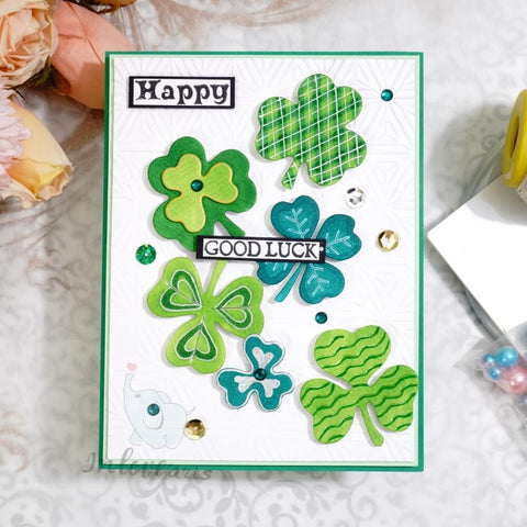 Inlovearts Clover Combination Cutting Dies