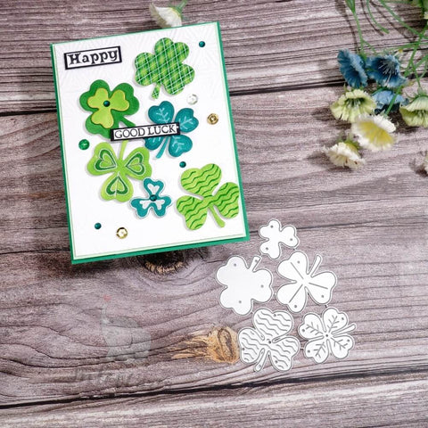 Inlovearts Clover Combination Cutting Dies