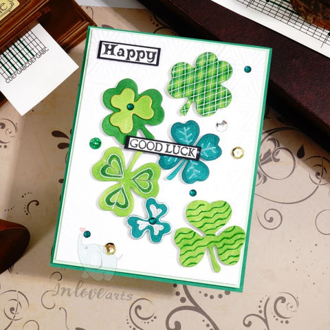 Inlovearts Clover Combination Cutting Dies