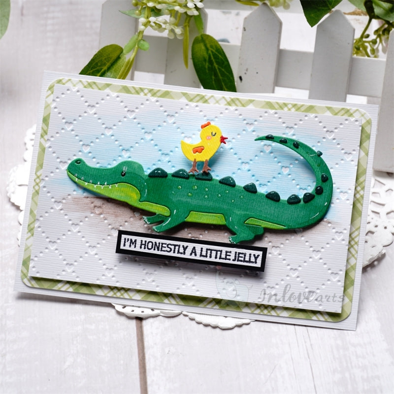 Inlovearts Crocodile and Chick Cutting Dies