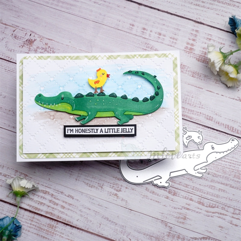 Inlovearts Crocodile and Chick Cutting Dies
