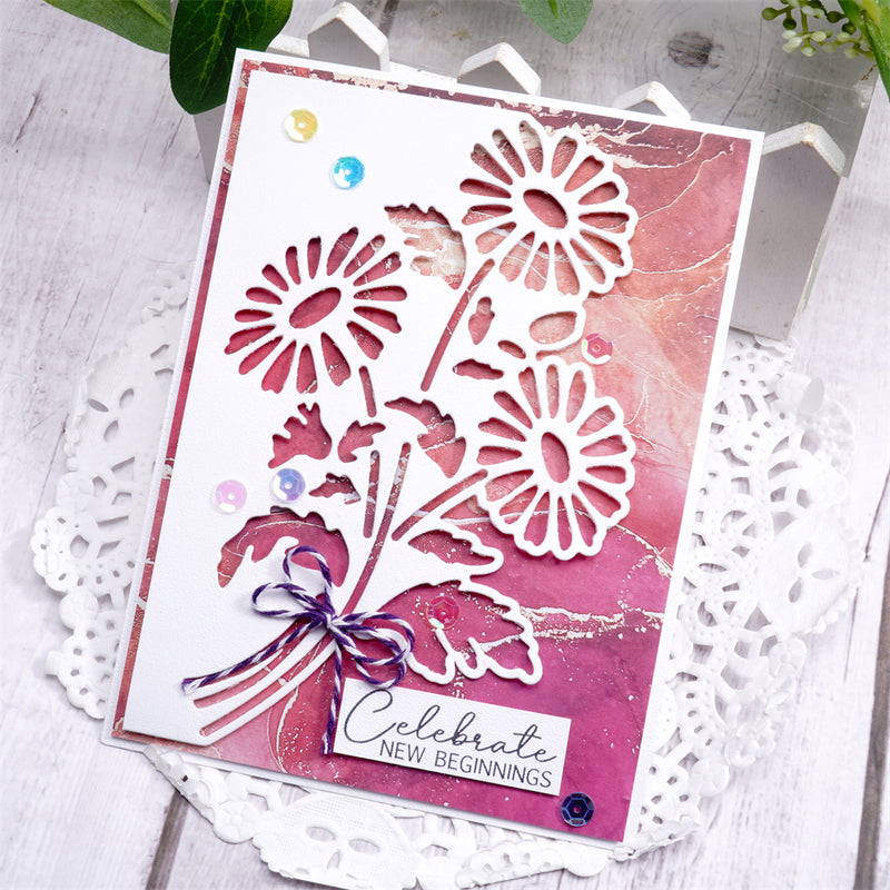 Inlovearts Daisy Border Cutting Dies