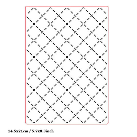 Square Emboss Design Grid Inloveartshop Emboss Folders Online