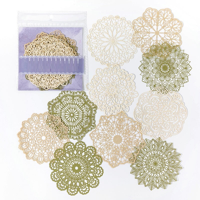 Inlovearts Decorated Lace Paper-6 Styles