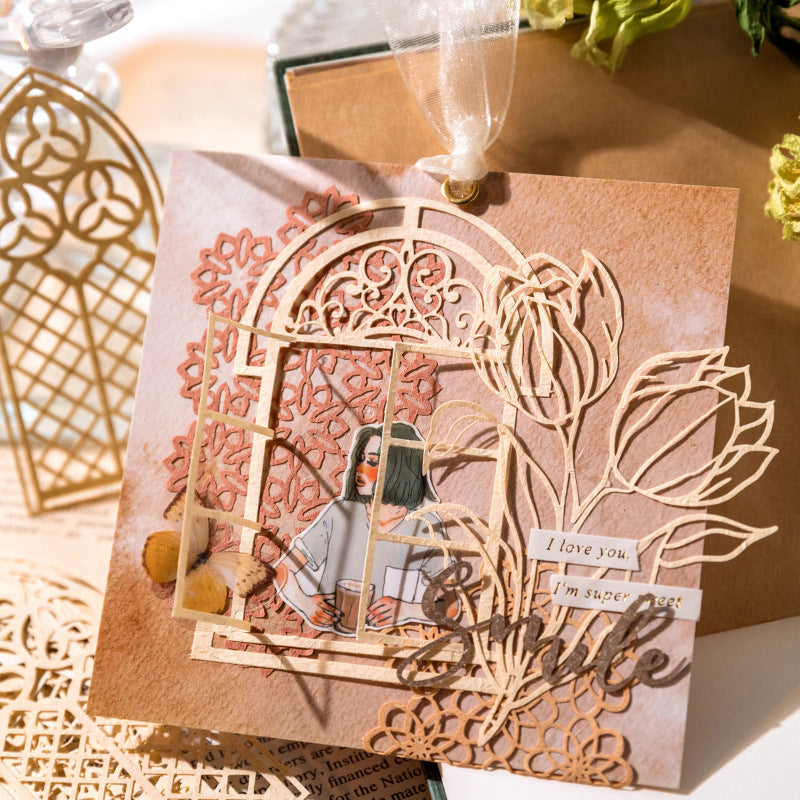 Inlovearts Decorated Lace Paper-6 Styles