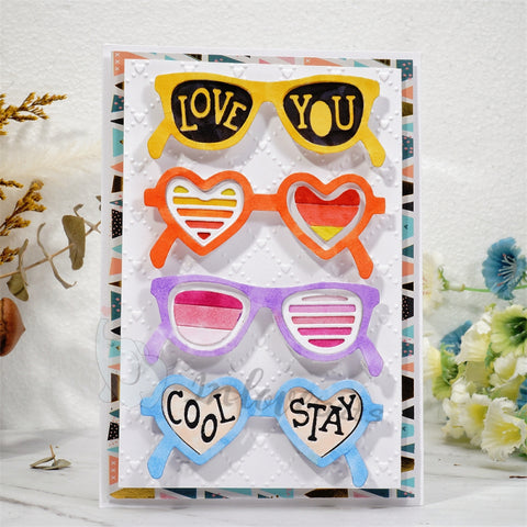 Inlovearts Decorated Sunglasses Cutting Dies