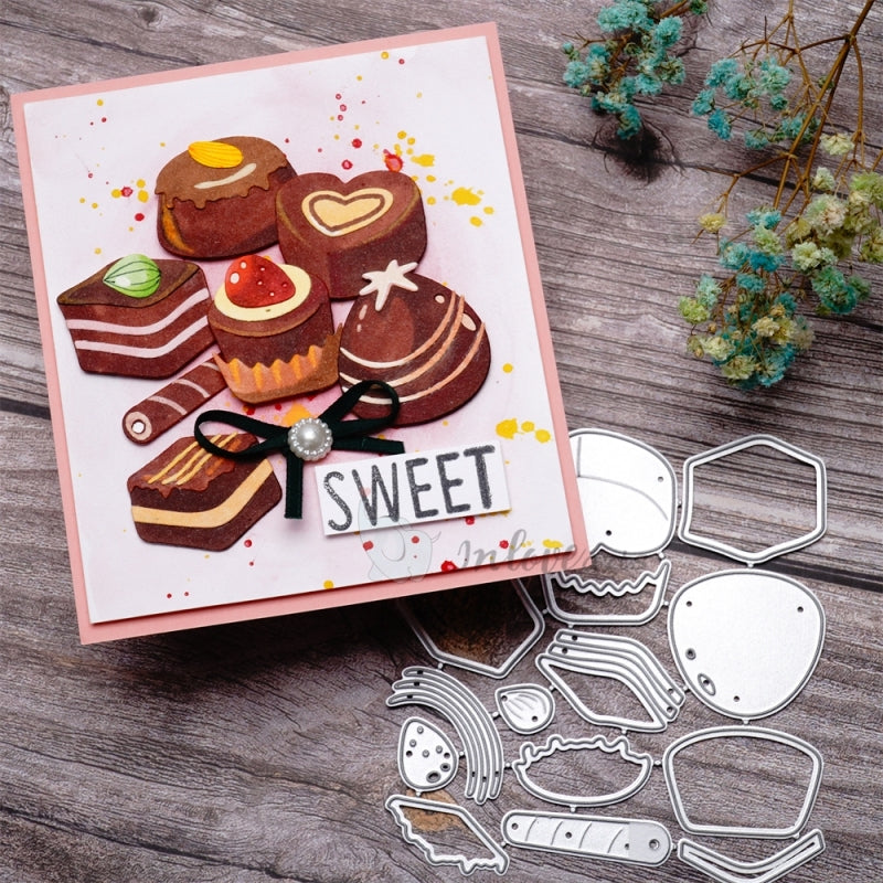 Inlovearts Delicious Chocolate Cutting Dies