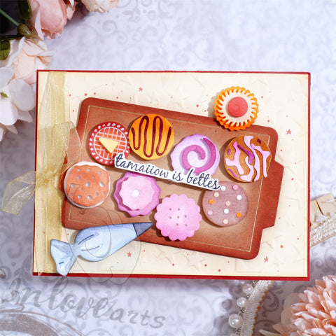 Inlovearts Delicious Cookies Cutting Dies