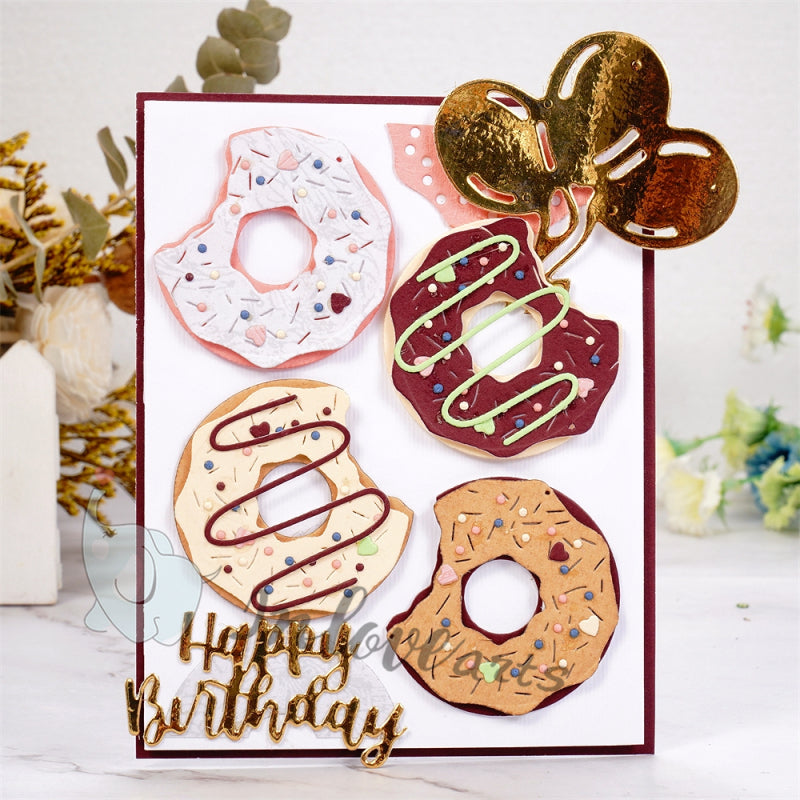 Inlovearts Delicious Donuts  Cutting Dies