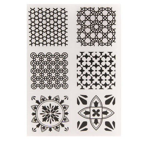 Inlovearts Different Geometric Pattern Emboss Folder