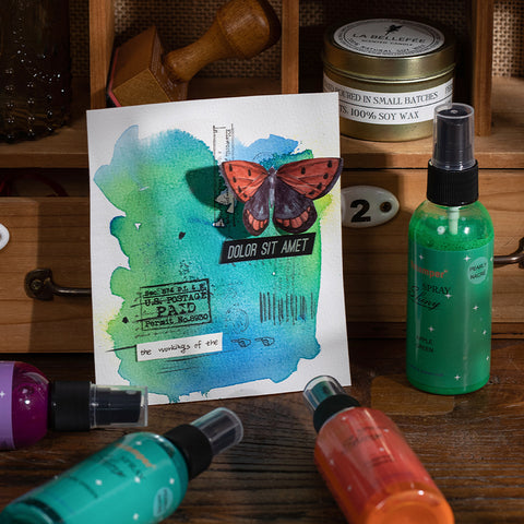 Inlovearts Distress Oxide Spray Kit (10 colors)