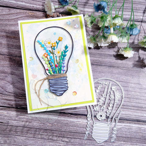 Inlovearts Flowers in Bulb Cutting Dies