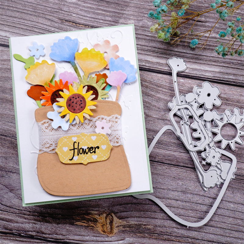 Inlovearts Flowers in the Bag Cutting Dies