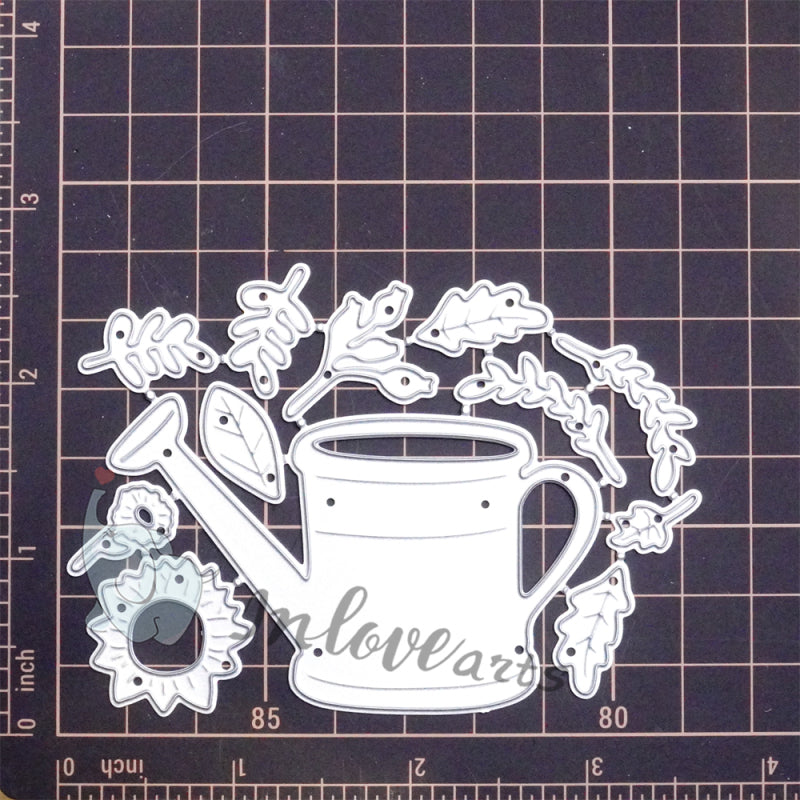 Inlovearts Flowers in the Pot Cutting Dies