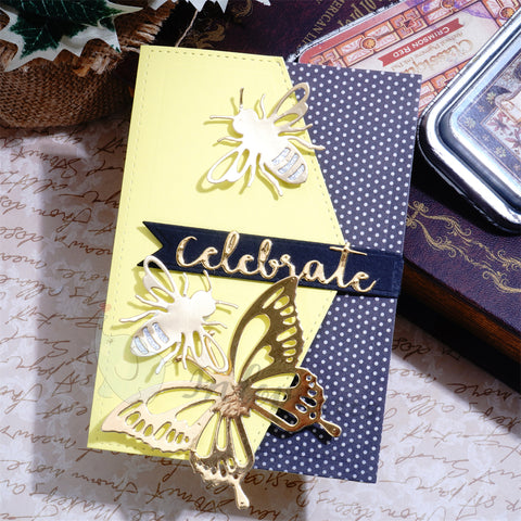 Inlovearts Foldable Card Cutting Dies