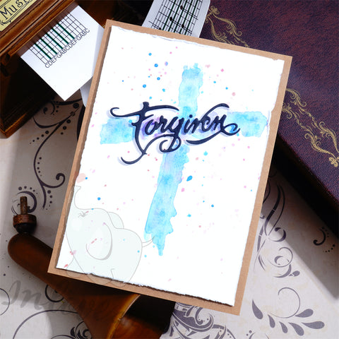 Inlovearts "Forgiven" Word Cutting Dies
